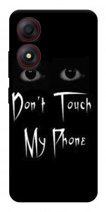 Чехол Don't Touch для ZTE Blade A34 4G