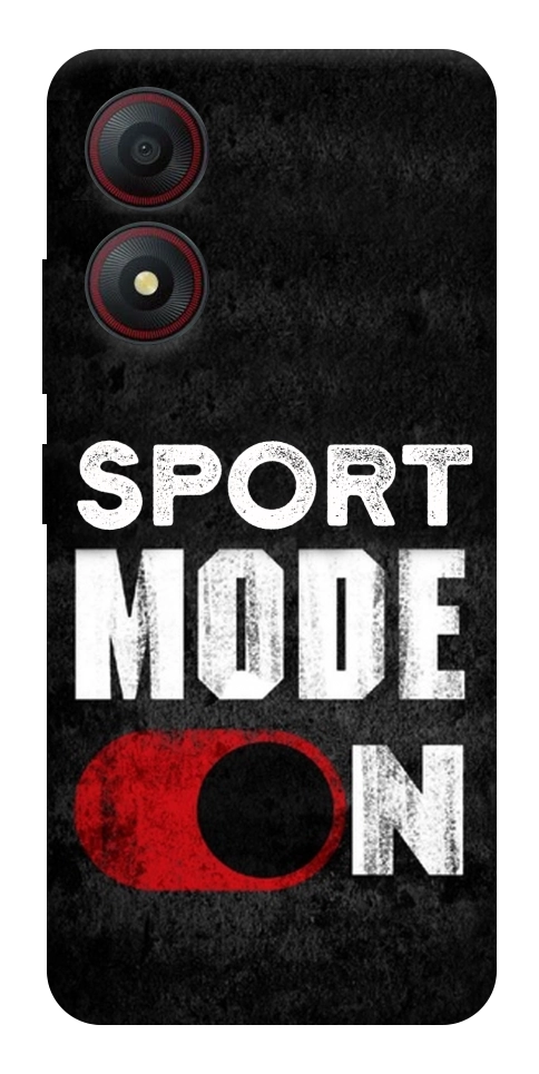 Чехол Sport mode on для ZTE Blade A34 4G