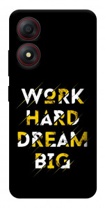 Чохол Work hard для ZTE Blade A34 4G