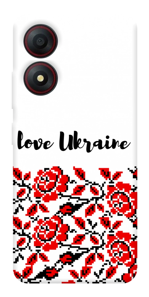 Чехол Love Ukraine для ZTE Blade A34 4G