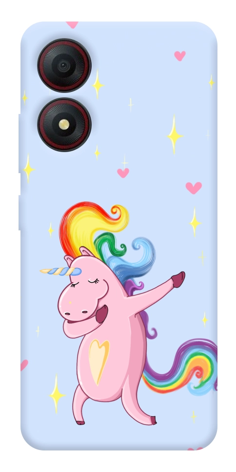 Чехол Unicorn party для ZTE Blade A34 4G