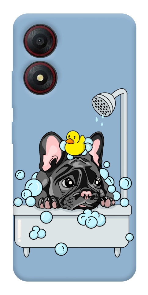 Чехол Dog in shower для ZTE Blade A34 4G