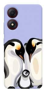 Чехол Penguin family для ZTE Blade A34 4G