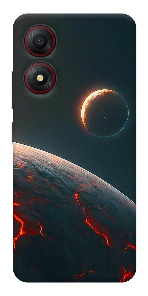 Чехол Lava planet для ZTE Blade A34 4G