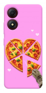 Чехол Pizza Love для ZTE Blade A34 4G