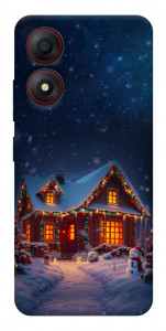 Чехол Santa's house для ZTE Blade A34 4G