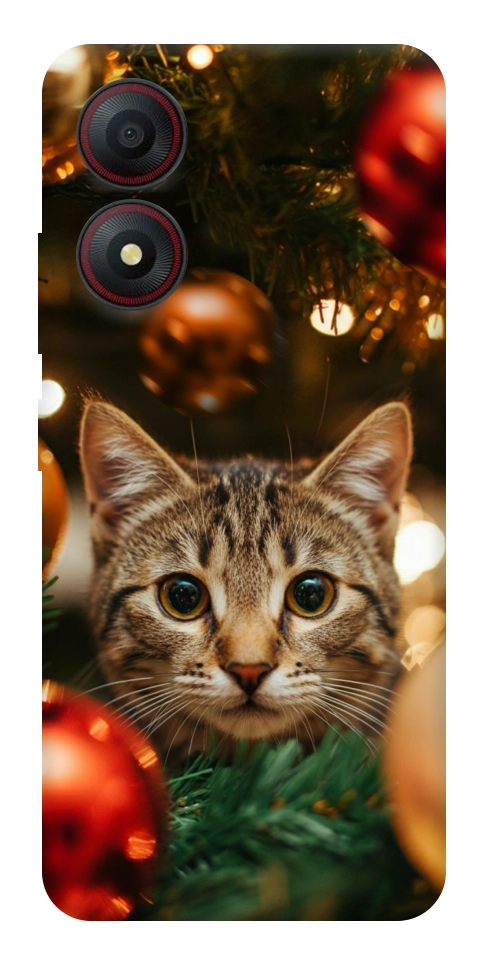 Чехол Christmas curiosity для ZTE Blade A34 4G