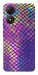 Чехол Neon snake skin для ZTE Blade A34 4G