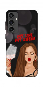 Чохол My life my rules для Galaxy S24 FE