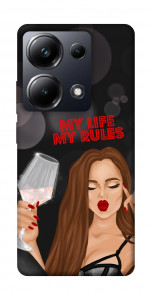 Чохол My life my rules для Xiaomi Poco M6 Pro 4G