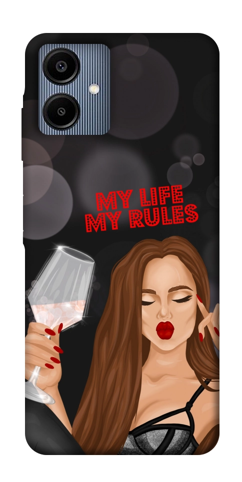 Чехол My life my rules для Galaxy A06