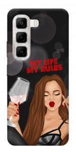 Чехол My life my rules для Infinix Hot 50 4G