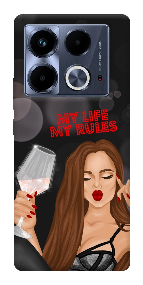 Чохол My life my rules для Infinix Note 40 4G