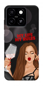 Чехол My life my rules для ZTE Blade A55 4G