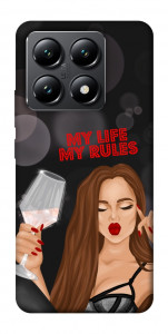 Чохол My life my rules для Xiaomi 14T