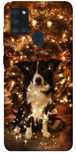 Чехол Christmas dog для Galaxy A21s (2020)