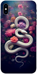 Чехол Flower snake для iPhone X