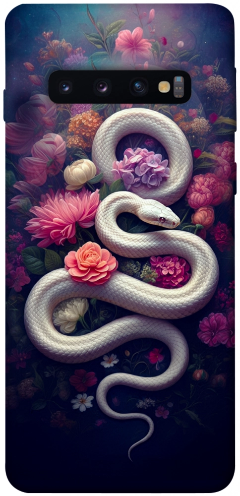 Чехол Flower snake для Galaxy S10 (2019)