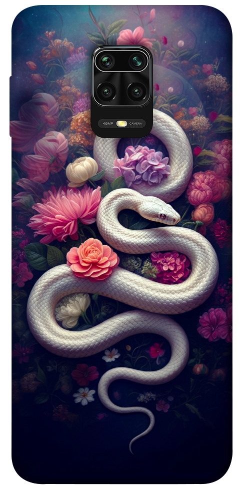 Чехол Flower snake для Xiaomi Redmi Note 9 Pro