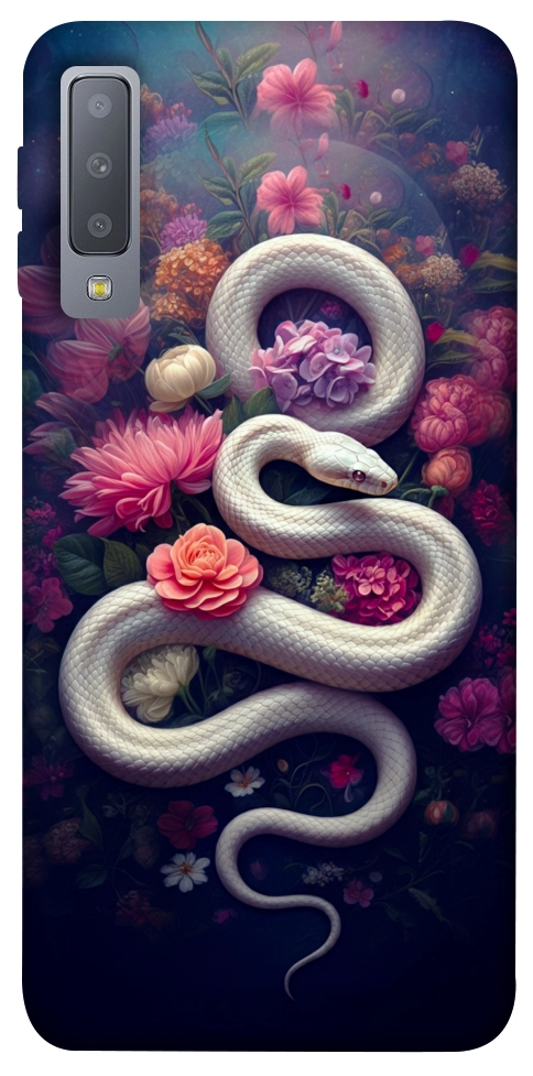 Чохол Flower snake для Galaxy A7 (2018)