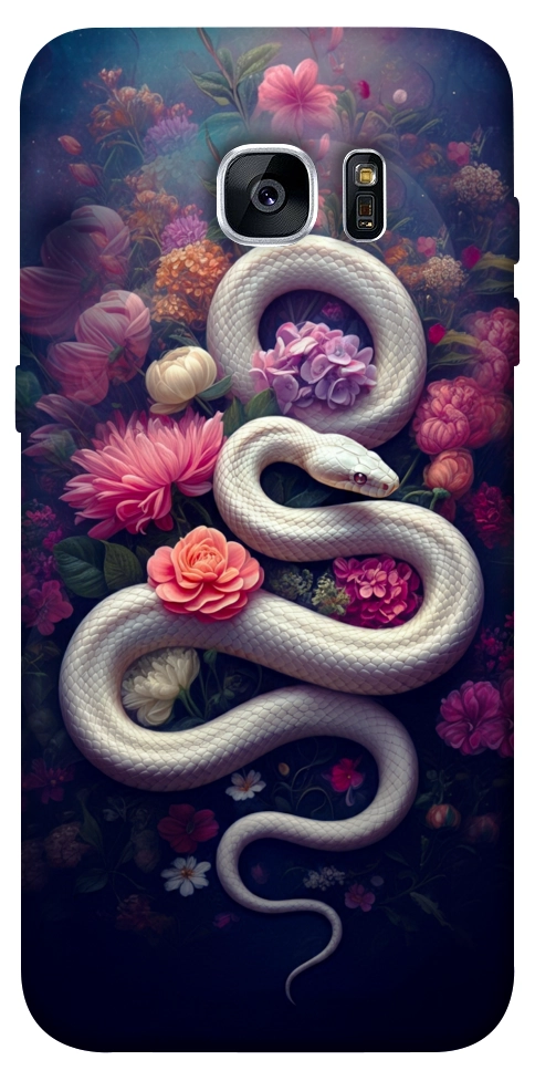 Чохол Flower snake для Galaxy S7 Edge