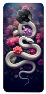 Чехол Flower snake для Xiaomi Poco F2 Pro