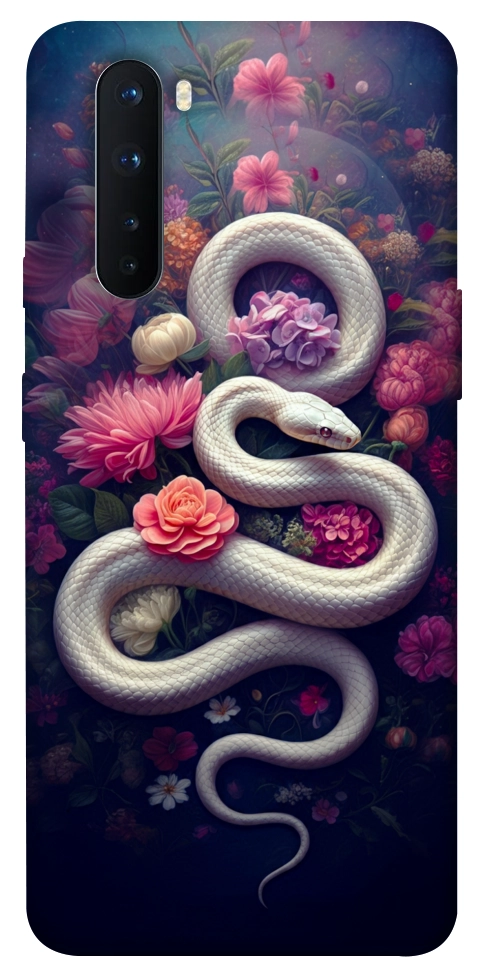 Чехол Flower snake для OnePlus Nord