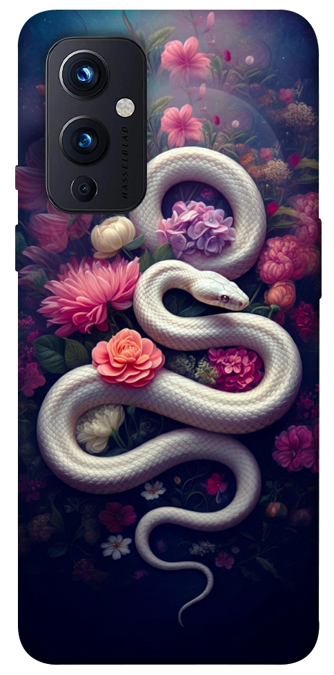 Чехол Flower snake для OnePlus 9