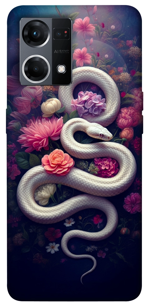 Чохол Flower snake для Oppo Reno 7 4G