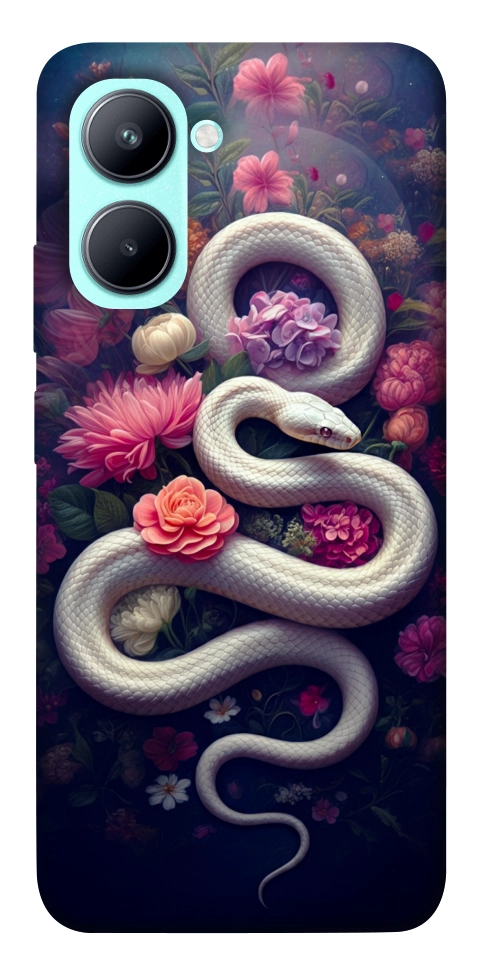 Чехол Flower snake для Realme C33