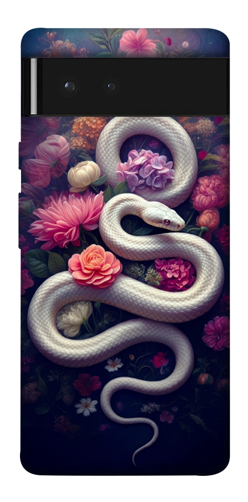 Чехол Flower snake для Google Pixel 6