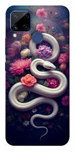 Чехол Flower snake для Realme C15