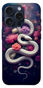 Чохол Flower snake для iPhone 15 Pro