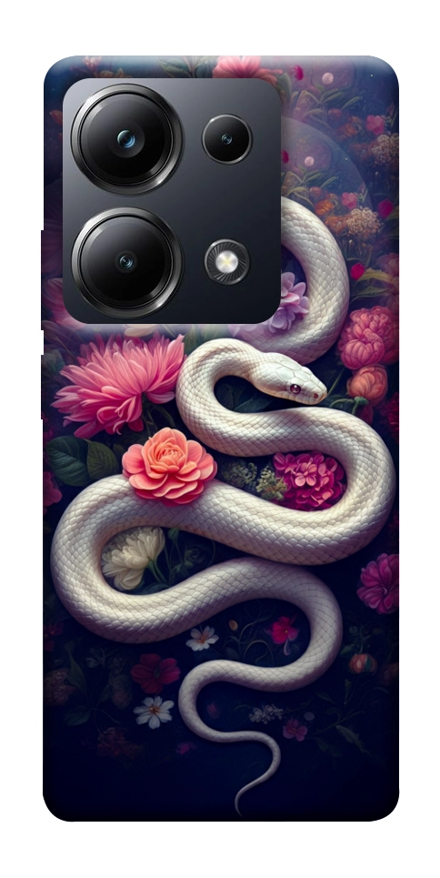 Чехол Flower snake для Xiaomi Poco M6