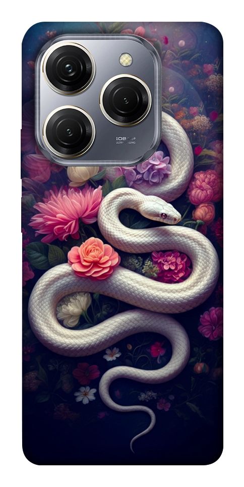 Чехол Flower snake для TECNO Spark 20 Pro