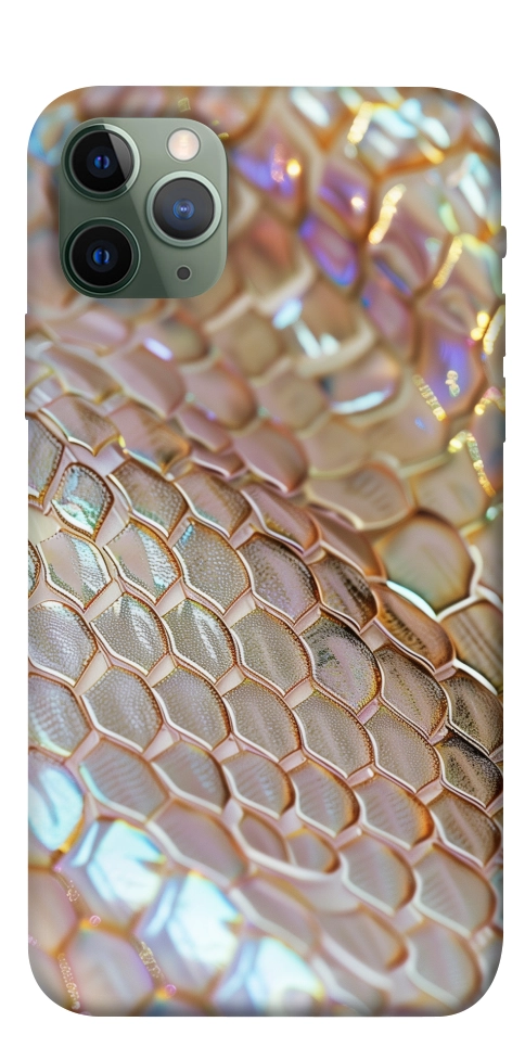 Чехол Gold snake skin для iPhone 11 Pro