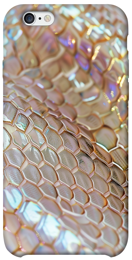 Чохол Gold snake skin для iPhone 6