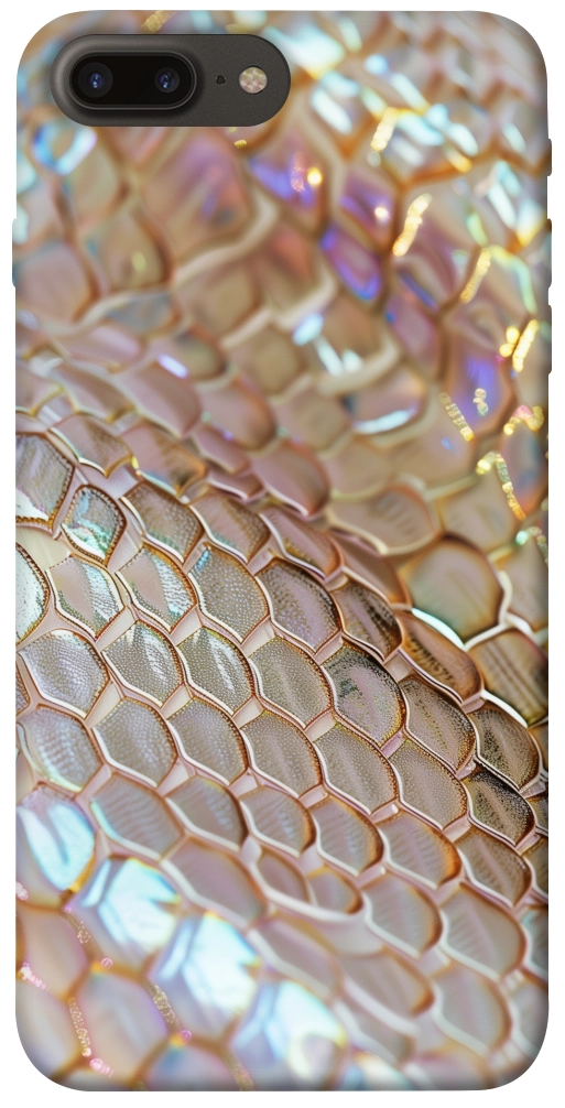 Чехол Gold snake skin для iPhone 7 Plus