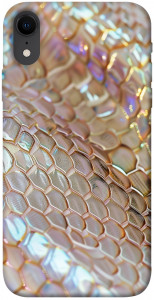 Чехол Gold snake skin для iPhone XR