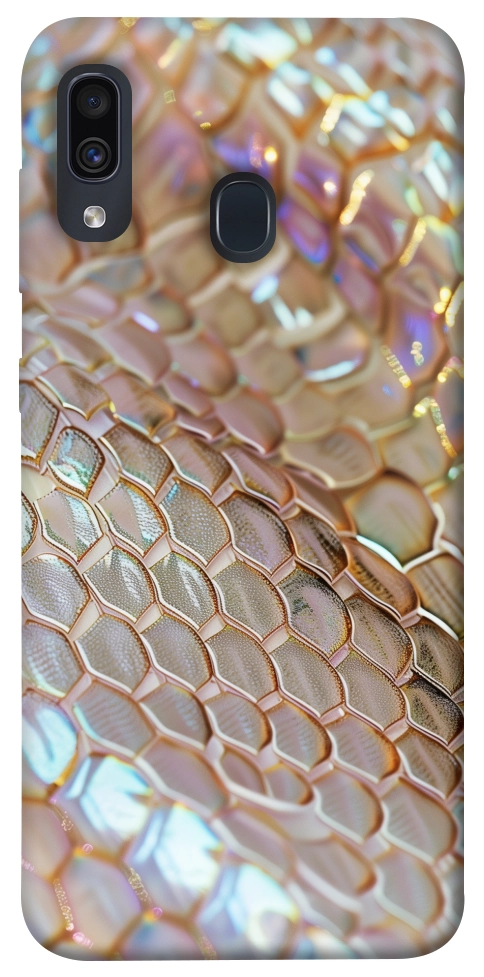 Чохол Gold snake skin для Galaxy A30 (2019)