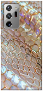 Чехол Gold snake skin для Galaxy Note 20 Ultra