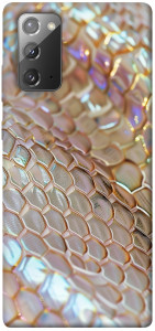 Чохол Gold snake skin для Galaxy Note 20