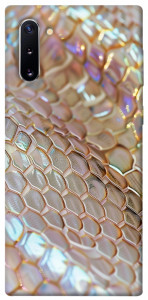 Чохол Gold snake skin для Galaxy Note 10 (2019)