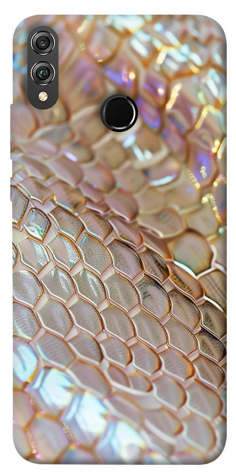 Чохол Gold snake skin для Huawei Honor 8X