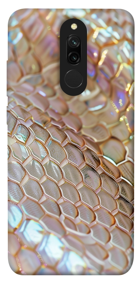 Чехол Gold snake skin для Xiaomi Redmi 8