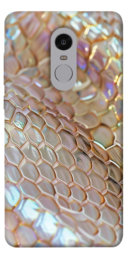 Чохол Gold snake skin для Xiaomi Redmi Note 4X