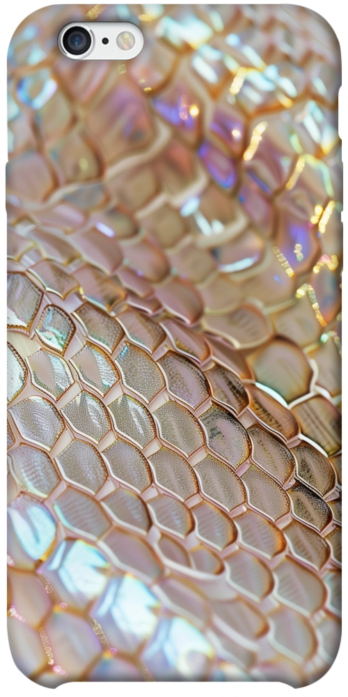 Чехол Gold snake skin для iPhone 6S Plus