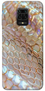 Чохол Gold snake skin для Xiaomi Redmi Note 9 Pro Max