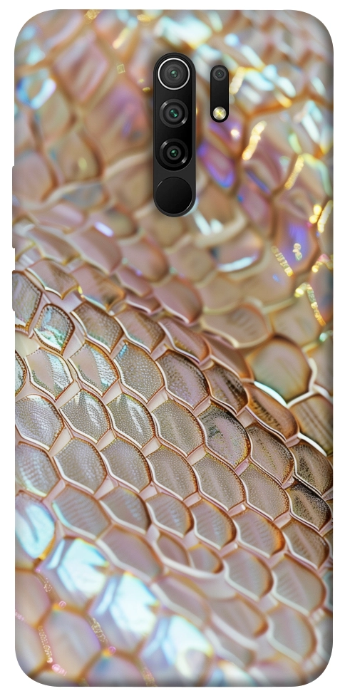 Чохол Gold snake skin для Xiaomi Redmi 9