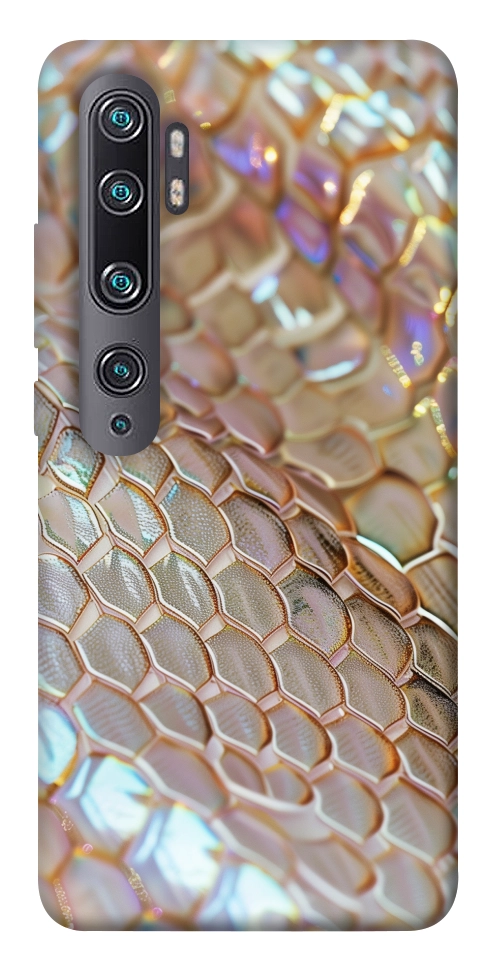 Чохол Gold snake skin для Xiaomi Mi Note 10